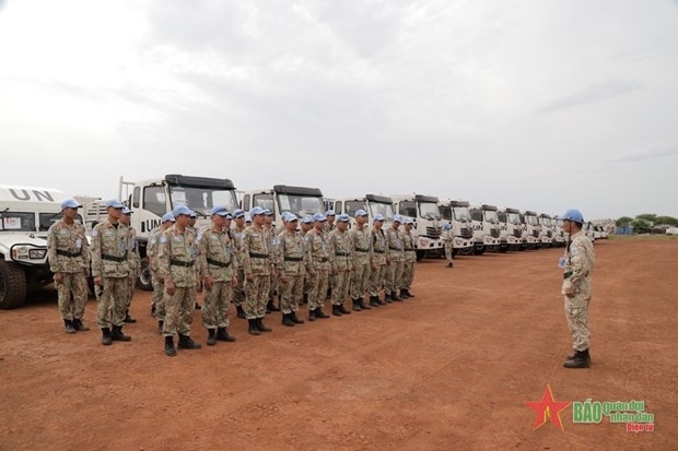 First Vietnamese peacekeeping engineering unit set to work in Abyei
